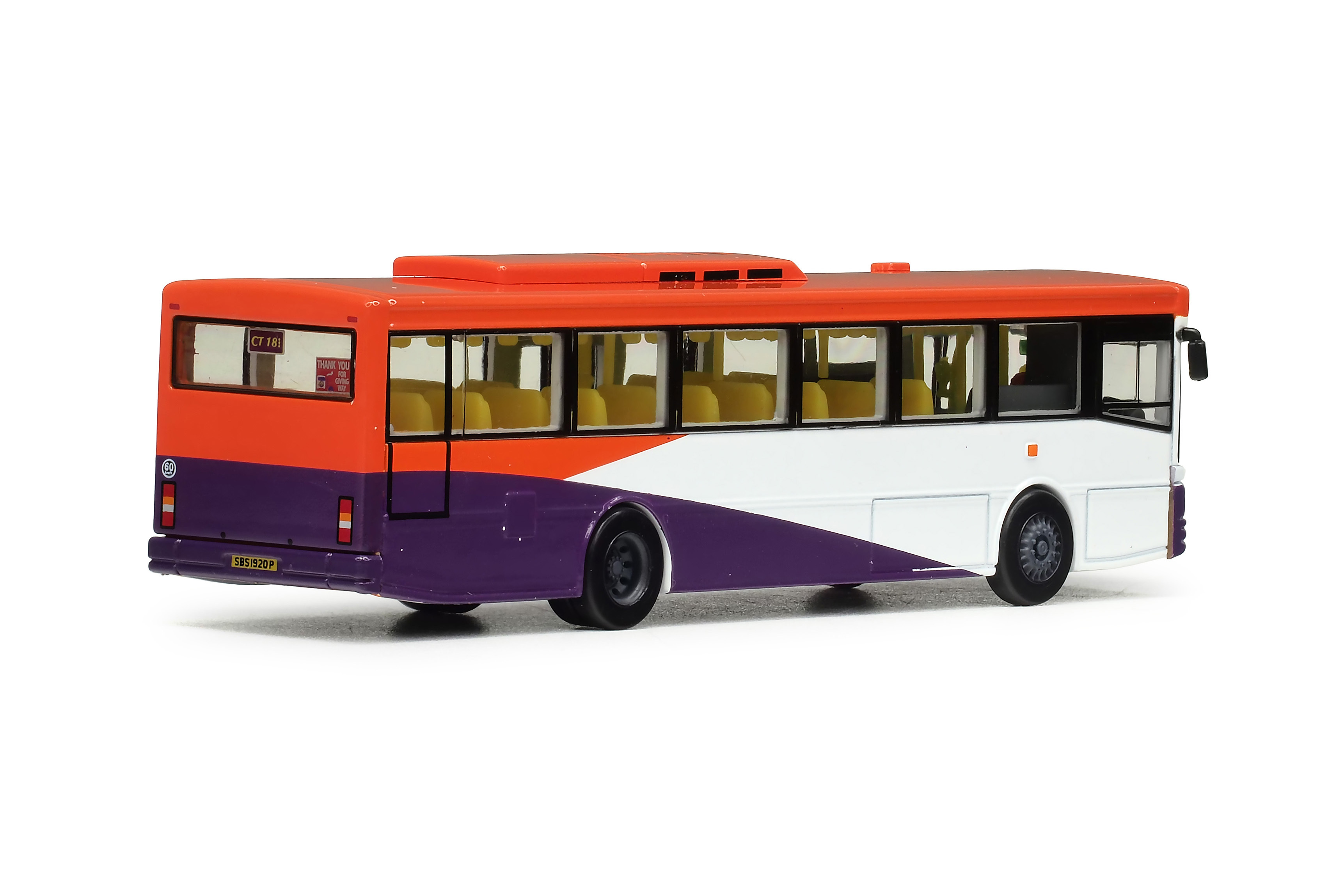 110SGBSTCT18 1:110 新加坡Strider Bus (China Town Direct CT18)