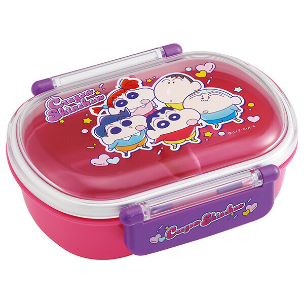 日本蠟筆小新食物盒360ML (日本製)