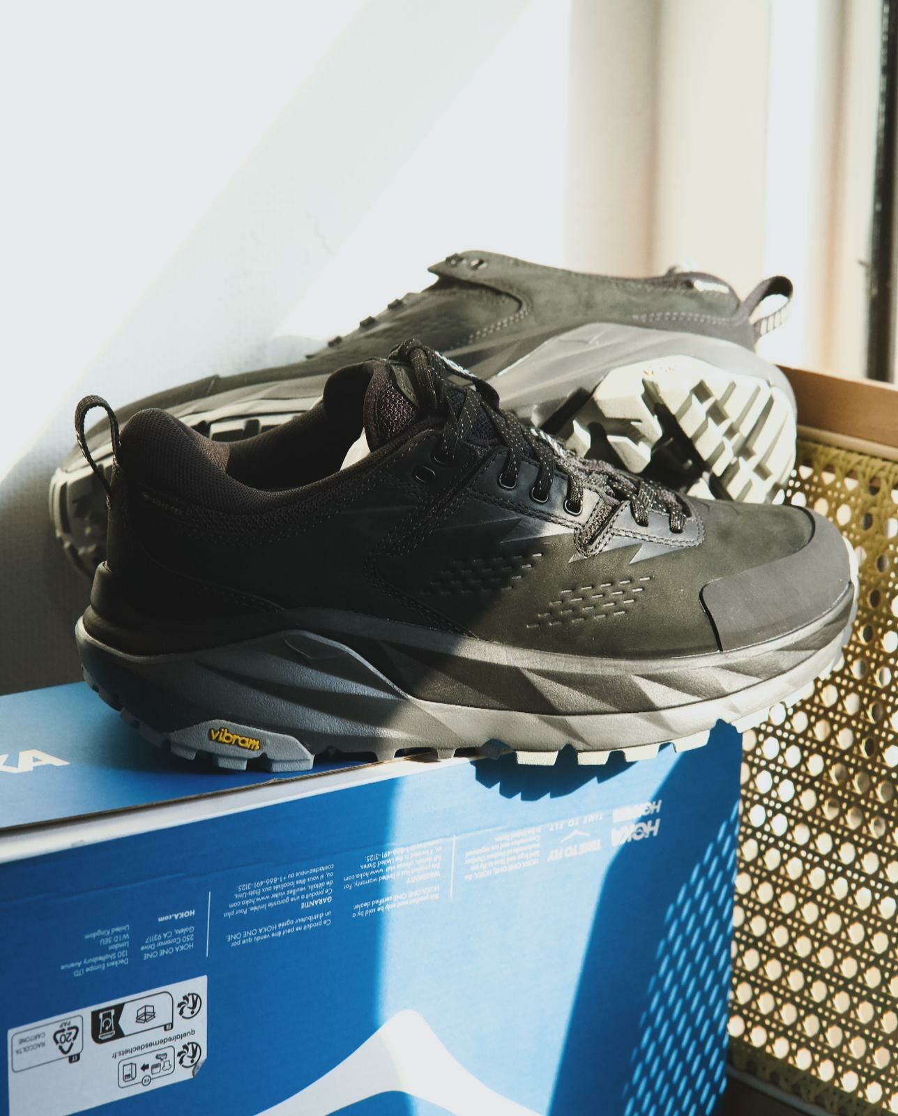 現貨|HOKA KAHA LOW Gore-Tex TP BLACK / SATELLITE GREY 1150913F-BCKST