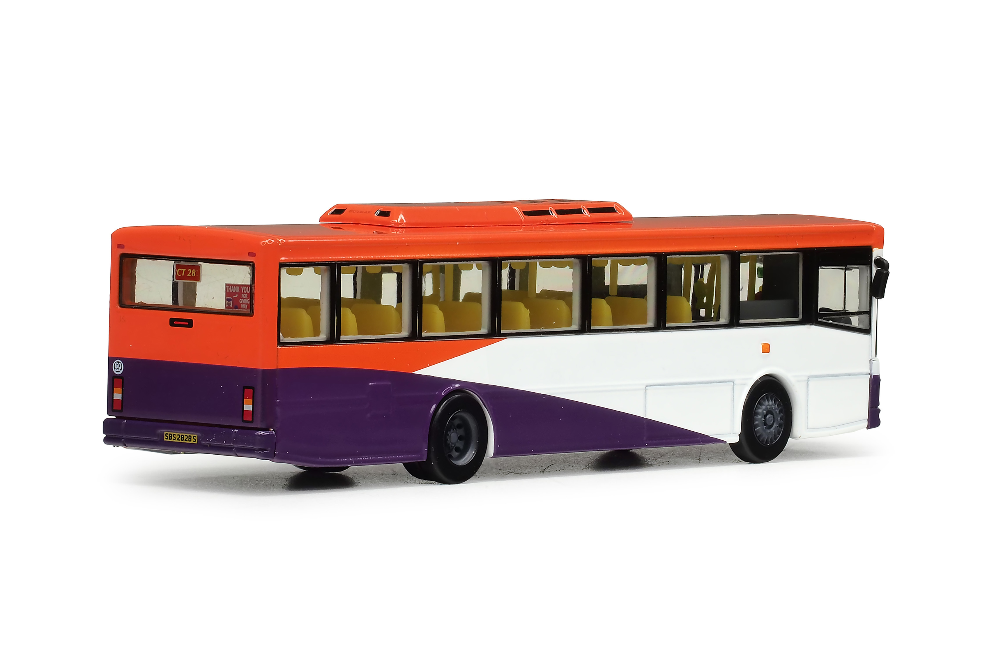 110SGBDMCT28 1:110 新加坡DM3500 Bus (China Town Direct CT28)