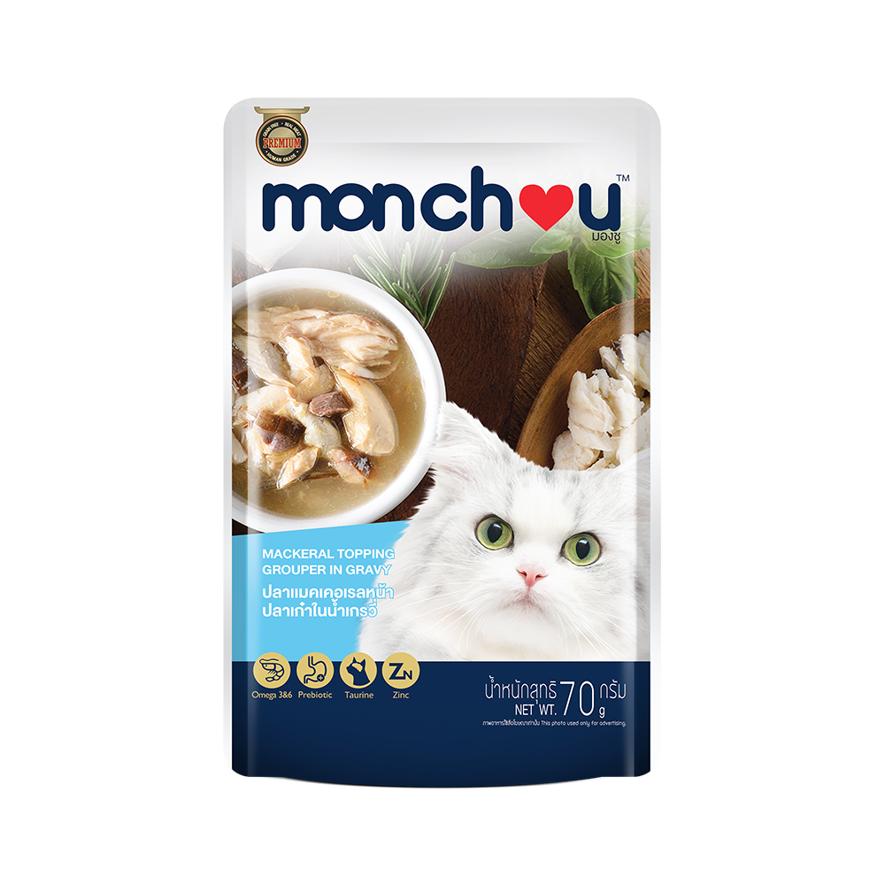 萌啾 真肉煲 花腹鯖魚+生猛石斑 4號 補水湯包