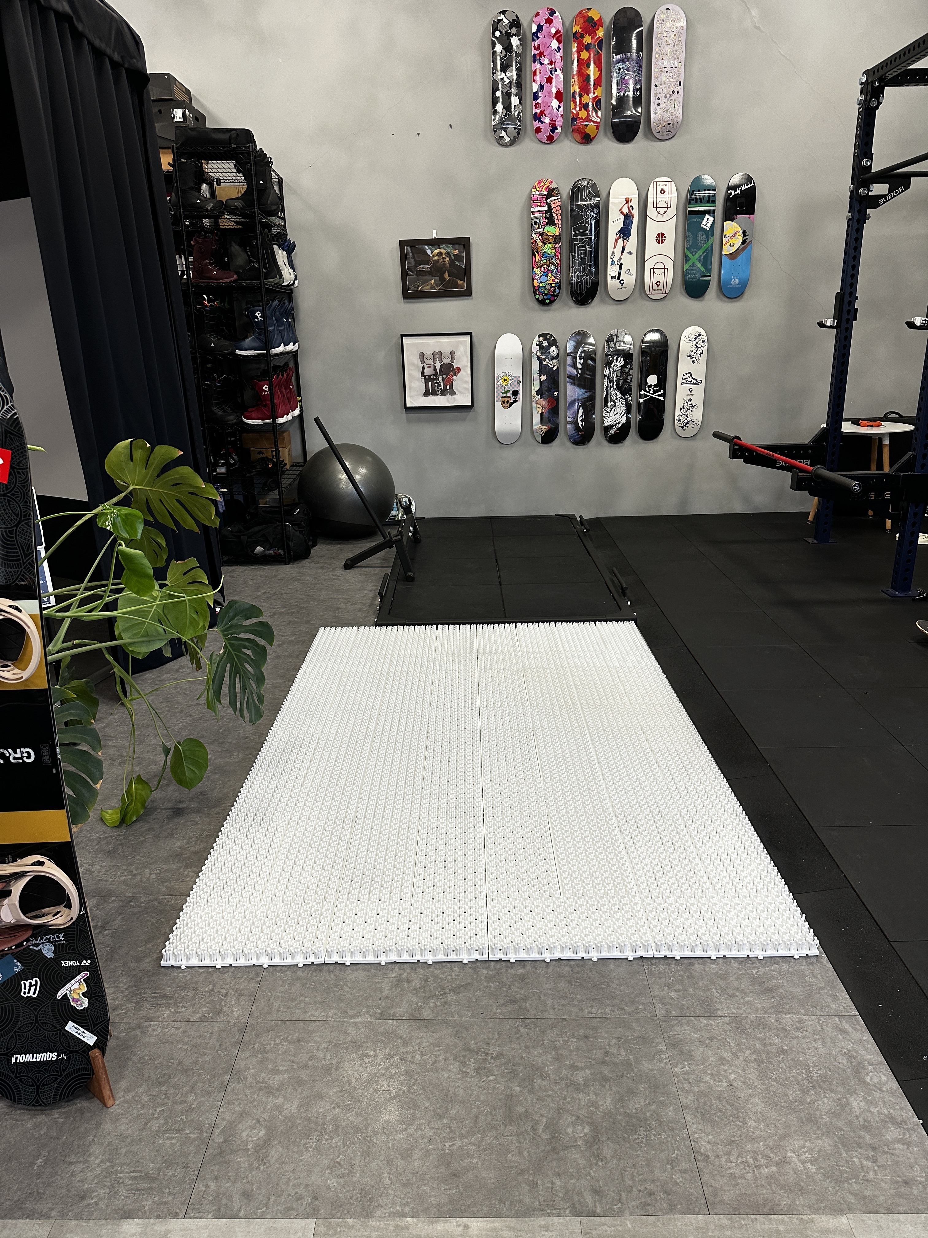 室內平花練習金針菇 / 旱雪毯 / 平花練習墊