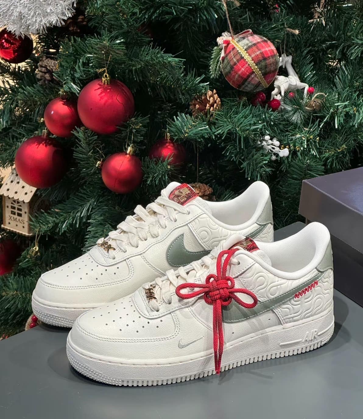 NIKE AIR FORCE 1 07 CNY 蛇年米綠 AF1 男鞋 HV5979-130