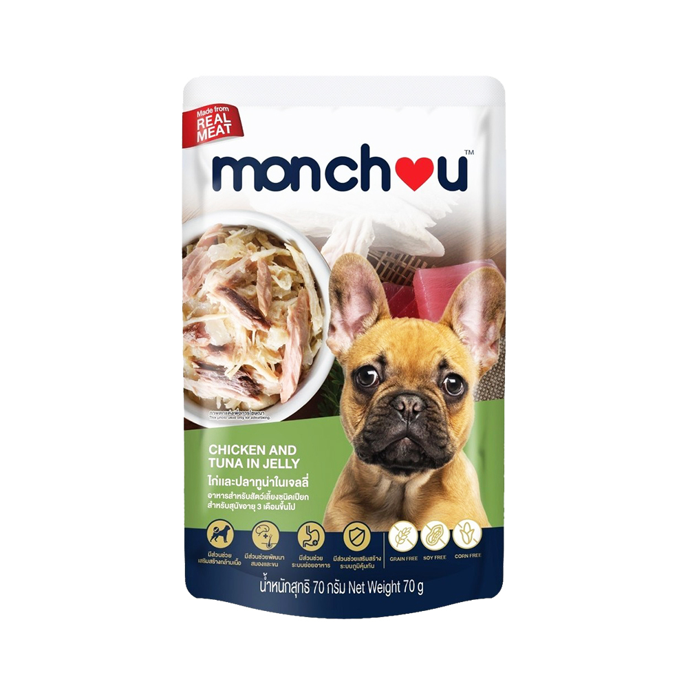 萌啾犬 真肉煲 嫩雞+鮪魚 4號