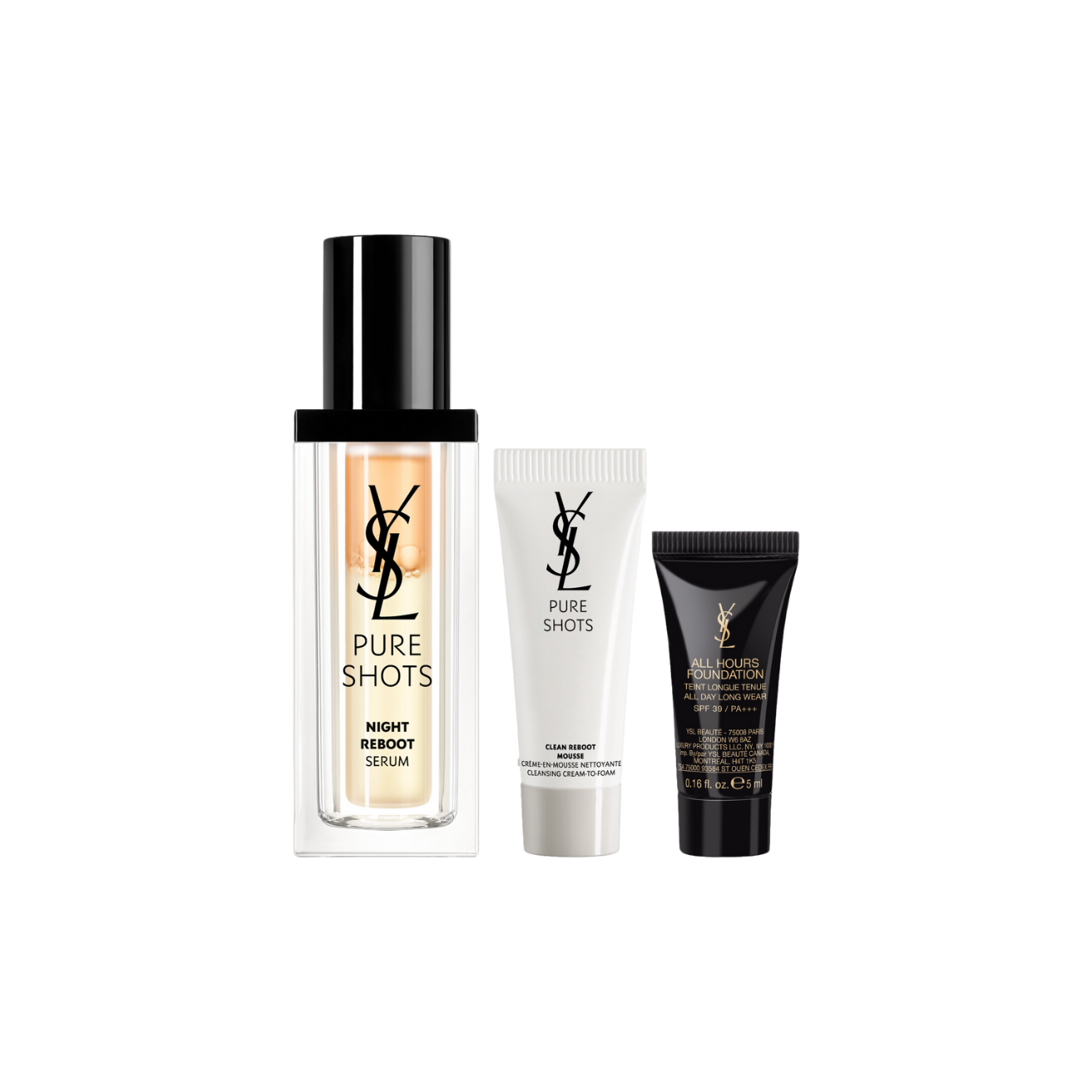 YSL BEAUTÉ 夜間修復精華30ML套裝