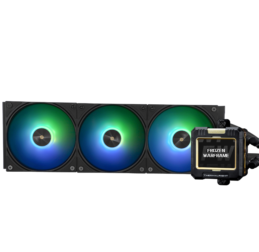 Thermalright Frozen Warframe 360 ARGB -黑色/白色 水冷散熱器