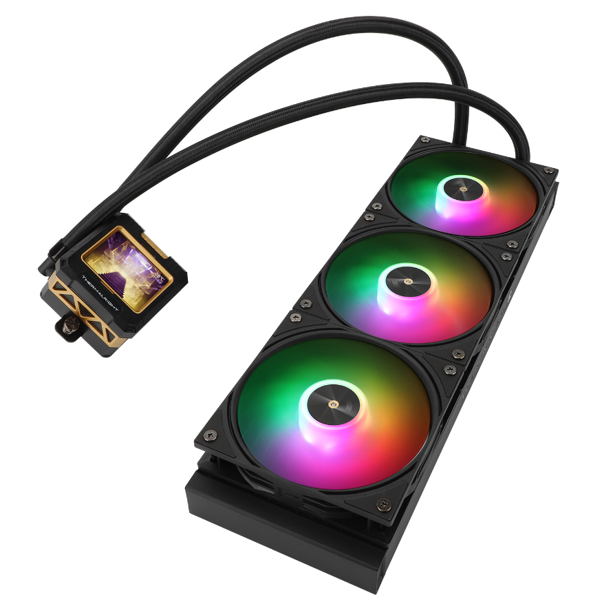 Thermalright Frozen Warframe 360 ARGB -黑色/白色 水冷散熱器