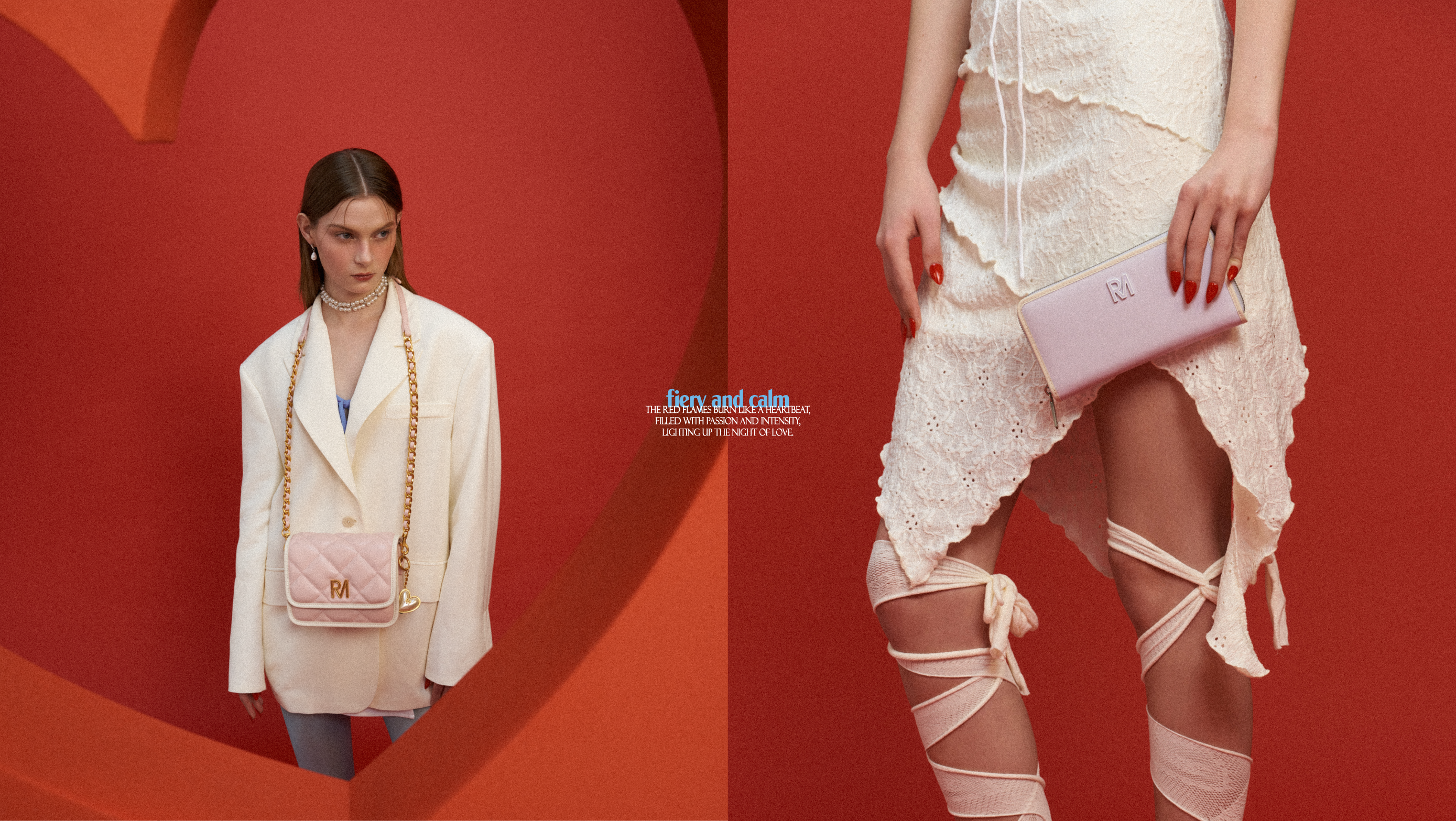 ROBINMAY 情人節系列商品：緹可真皮長夾與緹可斜背包