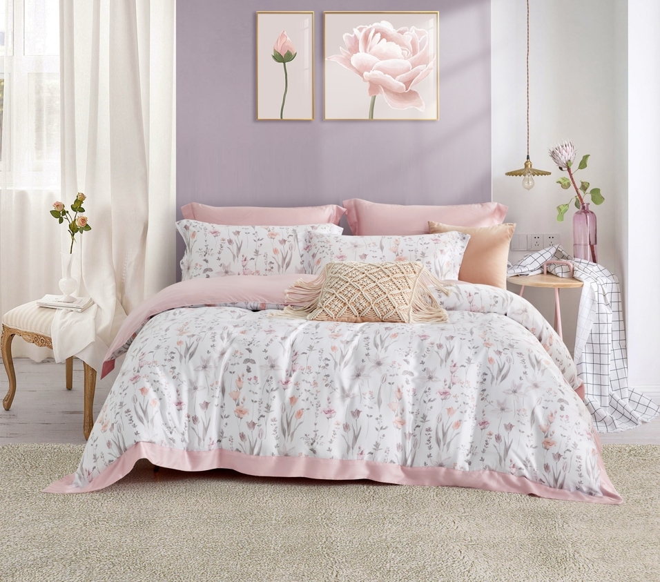 【全鋪棉】100%萊賽爾天絲|凡芮思【芳華未央】雙色翅膀款