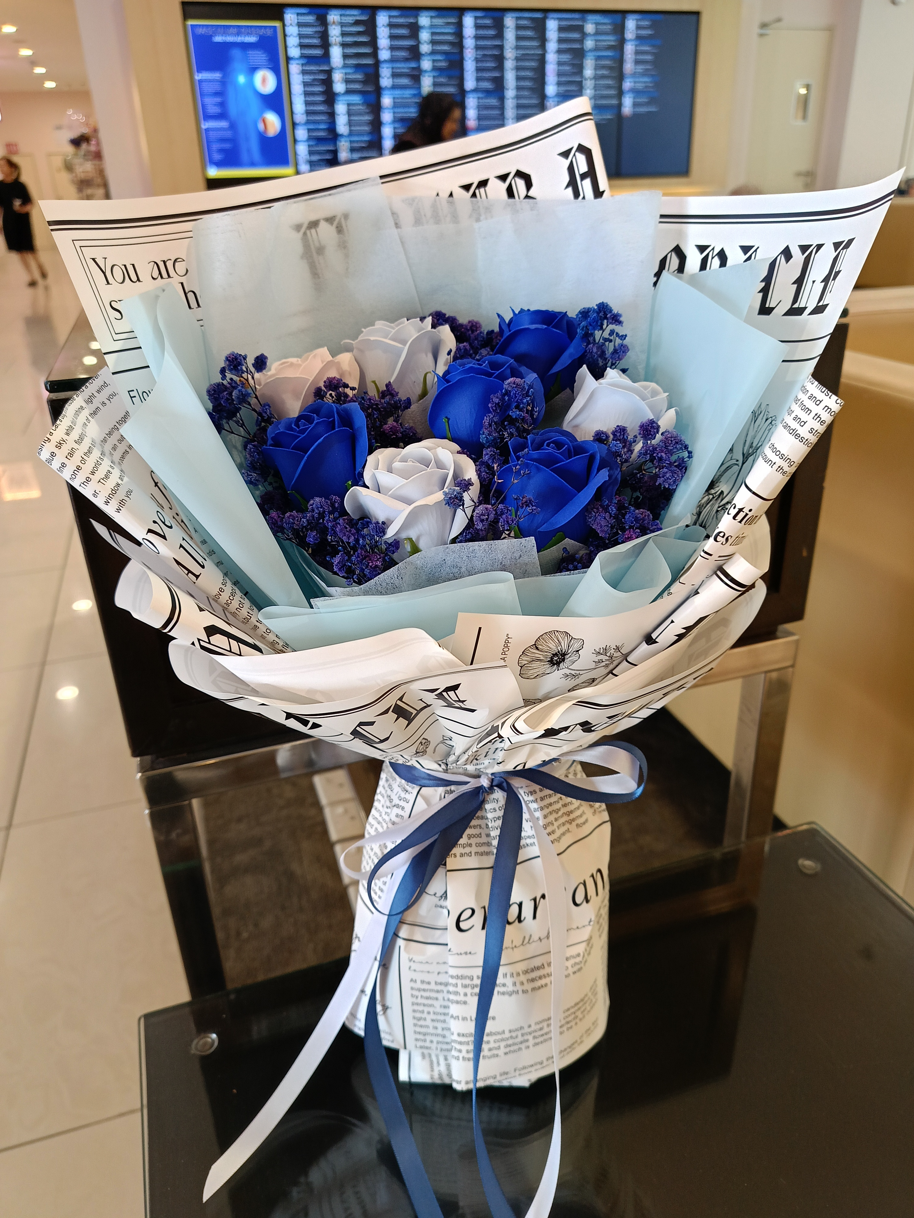 Soap Flower Arrangement - SFA53