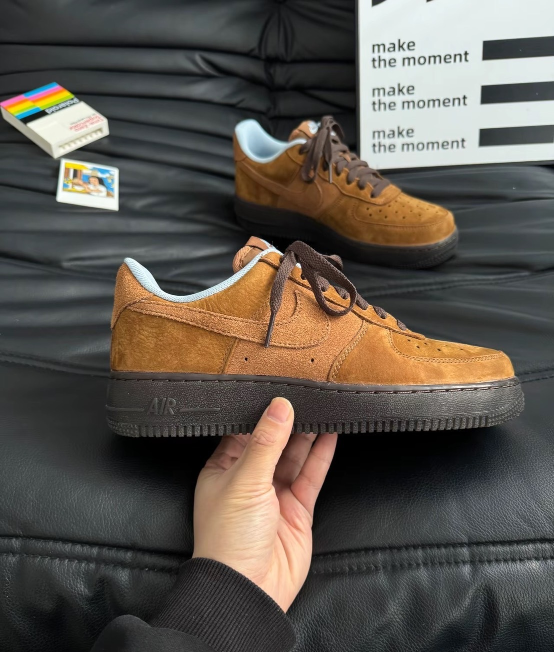 Nike Air Force 1 "Light British Tan" 深咖啡 麂皮 男鞋 IB4617-222