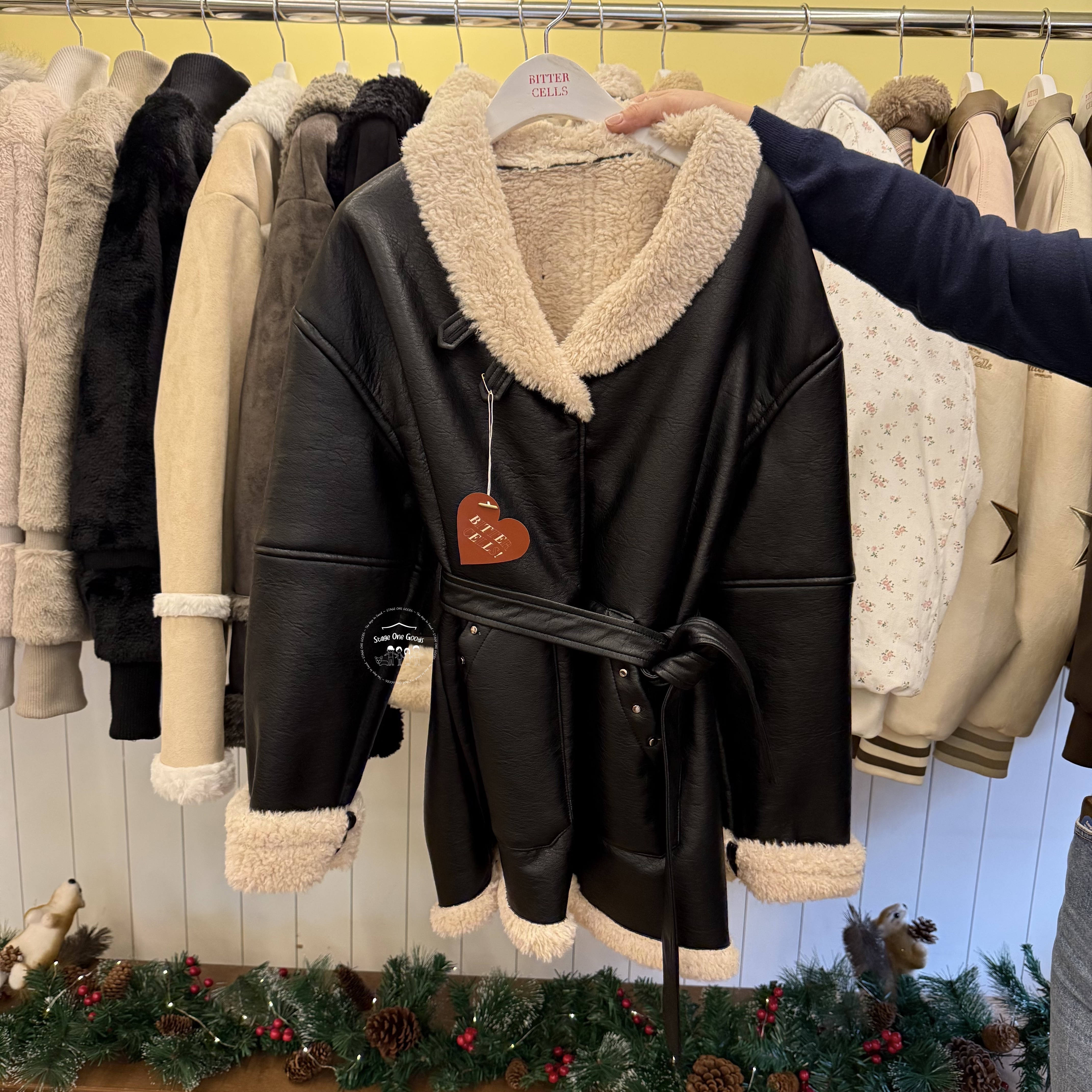 ◇BITTER CELLS◇ Keen Mustang Jacket Black Keen Mustang Jacket-Black - 비터셀즈(bittercells)