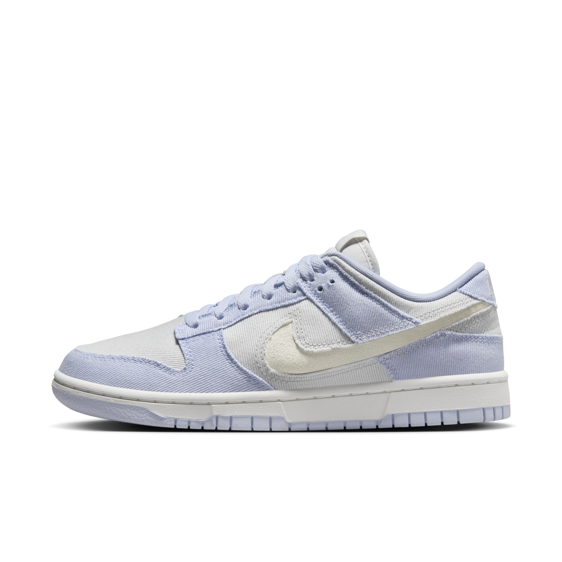 女鞋 NIKE DUNK LOW 'Ghost Denim' 薰衣草紫 丹寧牛仔布 復古 運動 休閒鞋【HF1985-001】