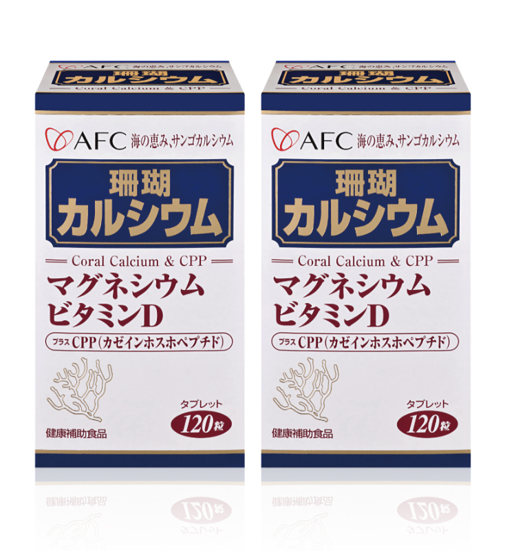 AFC 菁鑽珊瑚鈣 120粒/瓶 (日本原裝)
