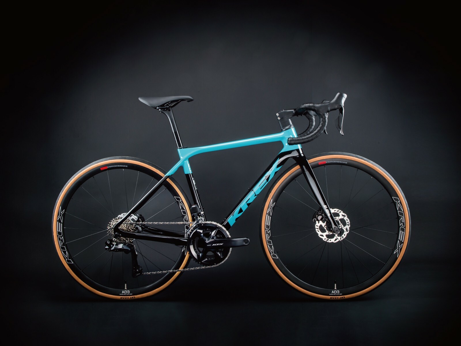 KREX H1 ULTRA 105電變碟煞公路車 成車/藍黑