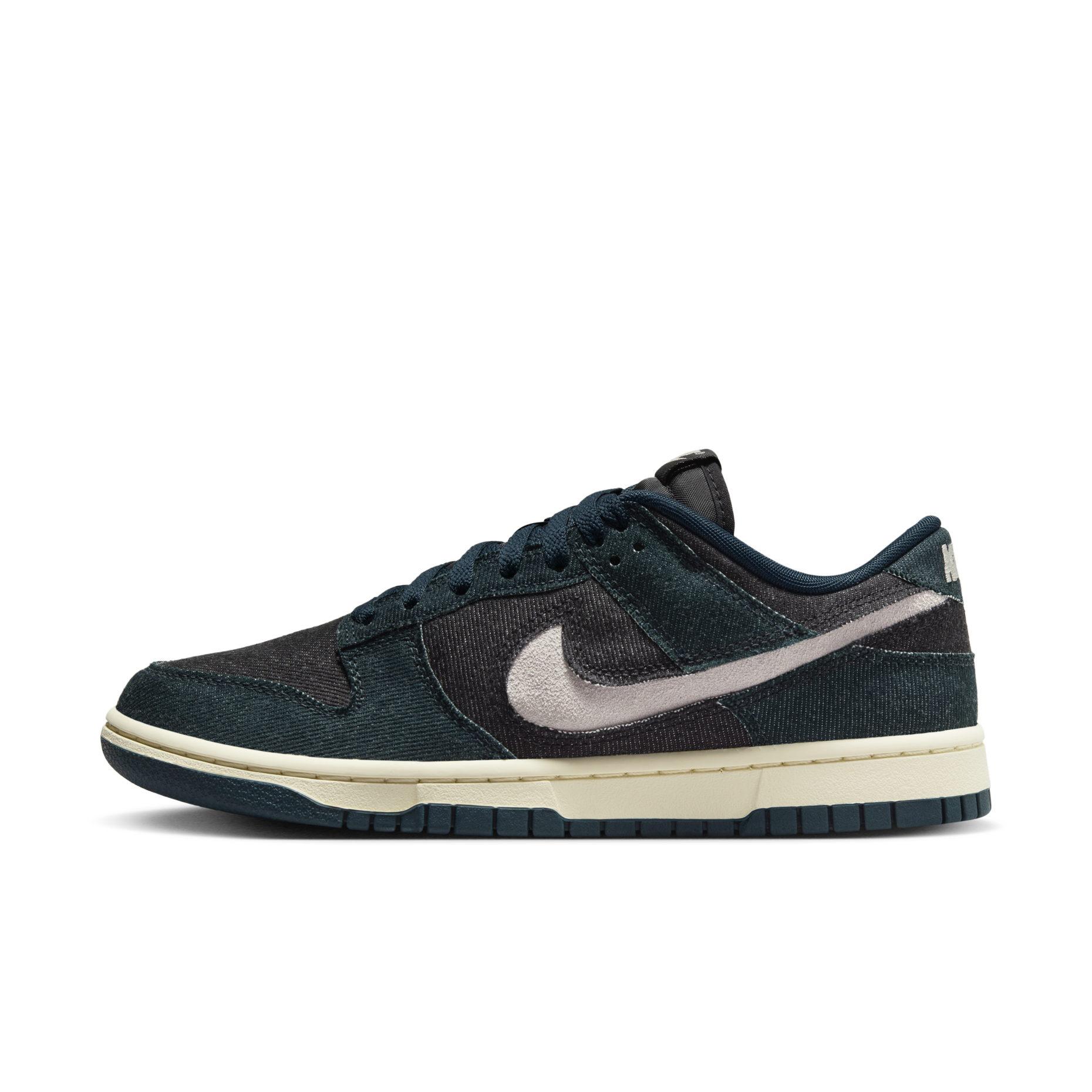 女鞋 NIKE DUNK LOW 'Armory Navy' 海軍藍 丹寧牛仔布 復古 運動 休閒鞋【HF1985-400】
