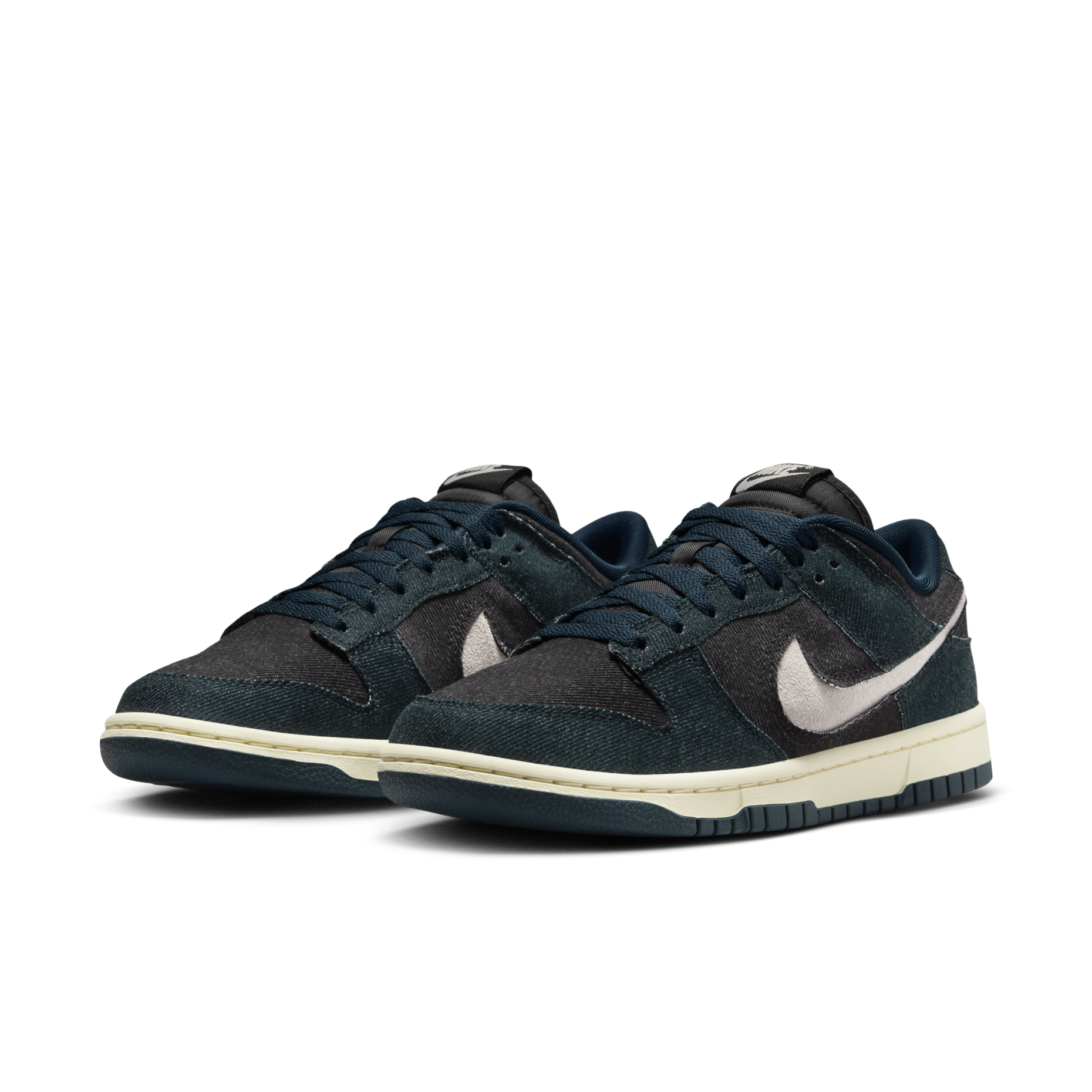 女鞋 NIKE DUNK LOW 'Armory Navy' 海軍藍 丹寧牛仔布 復古 運動 休閒鞋【HF1985-400】