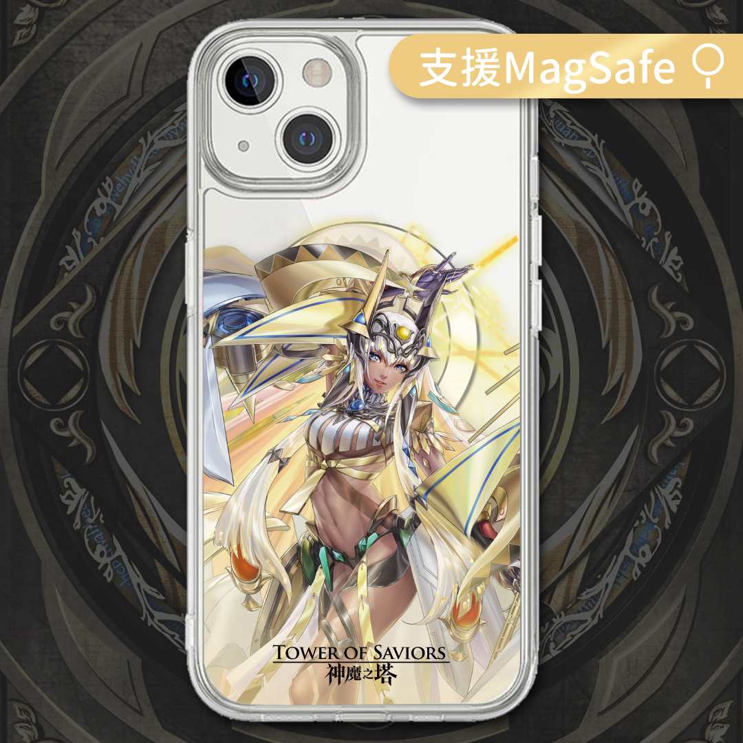 《神魔之塔》黑金Apple MagSafe手機殼（驕陽永耀・阿圖姆）
