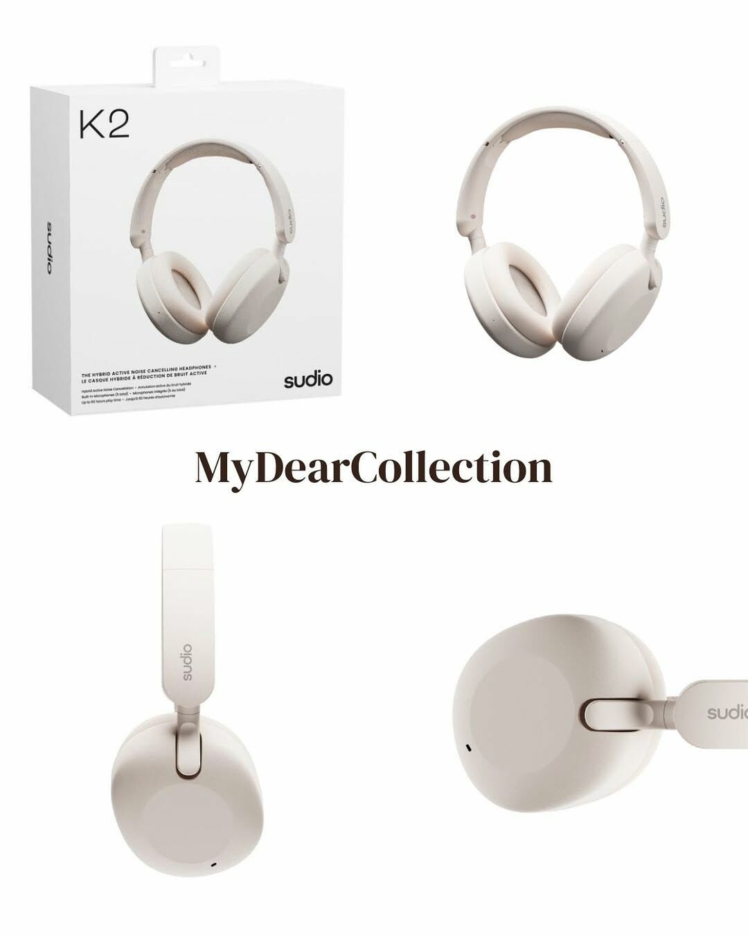 現 貨 | Sudio K2 混合式主動降噪耳罩式耳機