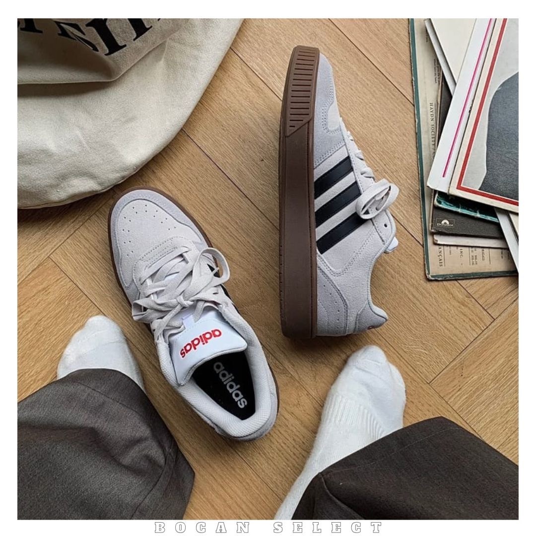 ADIDAS NEO D-PAD美式復古 芝麻灰 德訓鞋 男女同款 焦糖底 JP8232