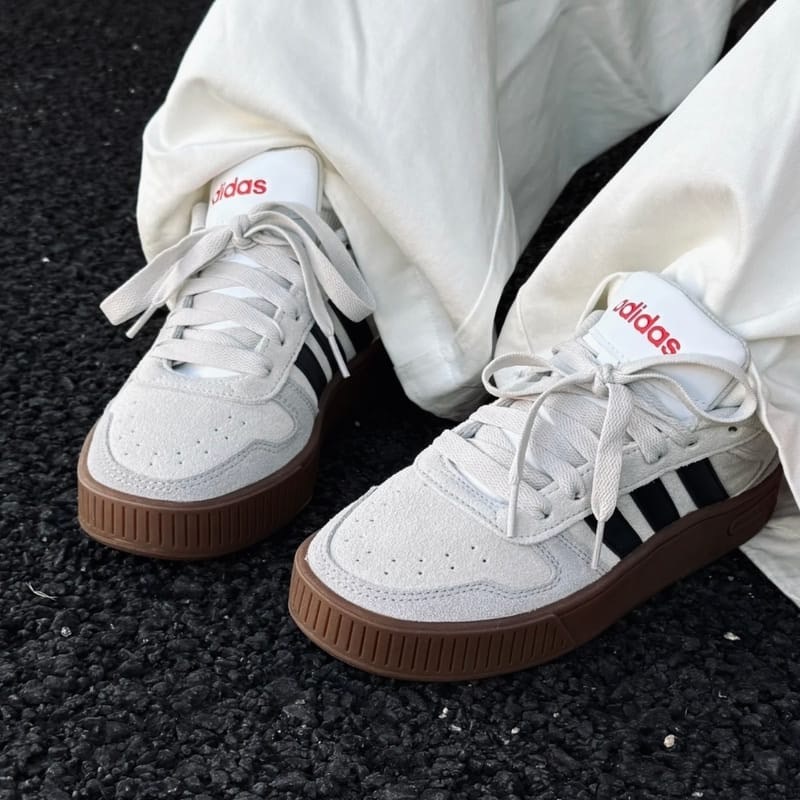 ADIDAS NEO D-PAD美式復古 芝麻灰 德訓鞋 男女同款 焦糖底 JP8232