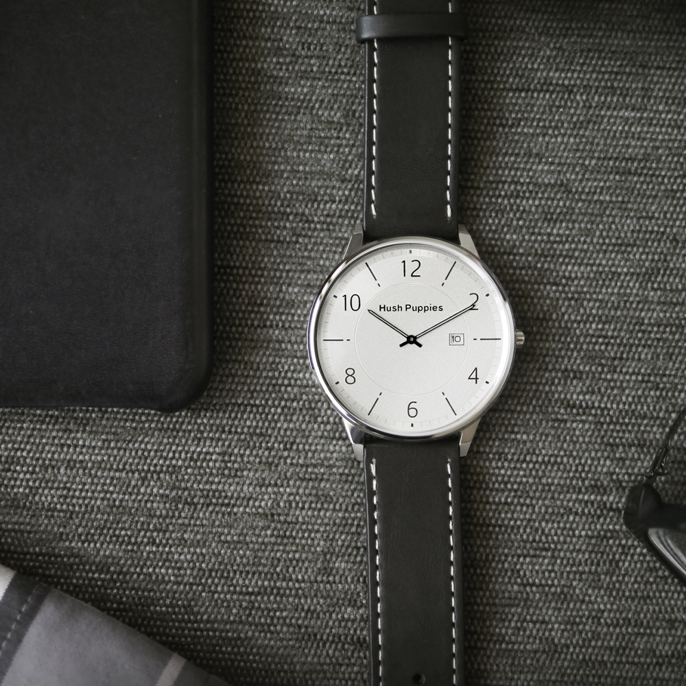 Signature / Slim Two-hand Date Leather