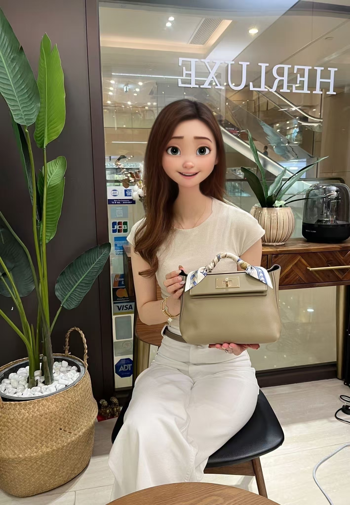 22/7/2025購買 【感謝支持】超級大V靚靚再來復購 今次入手2424 mini 馬爾法米色🐐 大V由疫情期間開始幫襯我哋☺️ 除左每年自己大力支持我哋購入各款手袋👜 仲會力撐介紹朋友來🥰 非常感謝你一直以來咁支持同信任我哋🫶😘