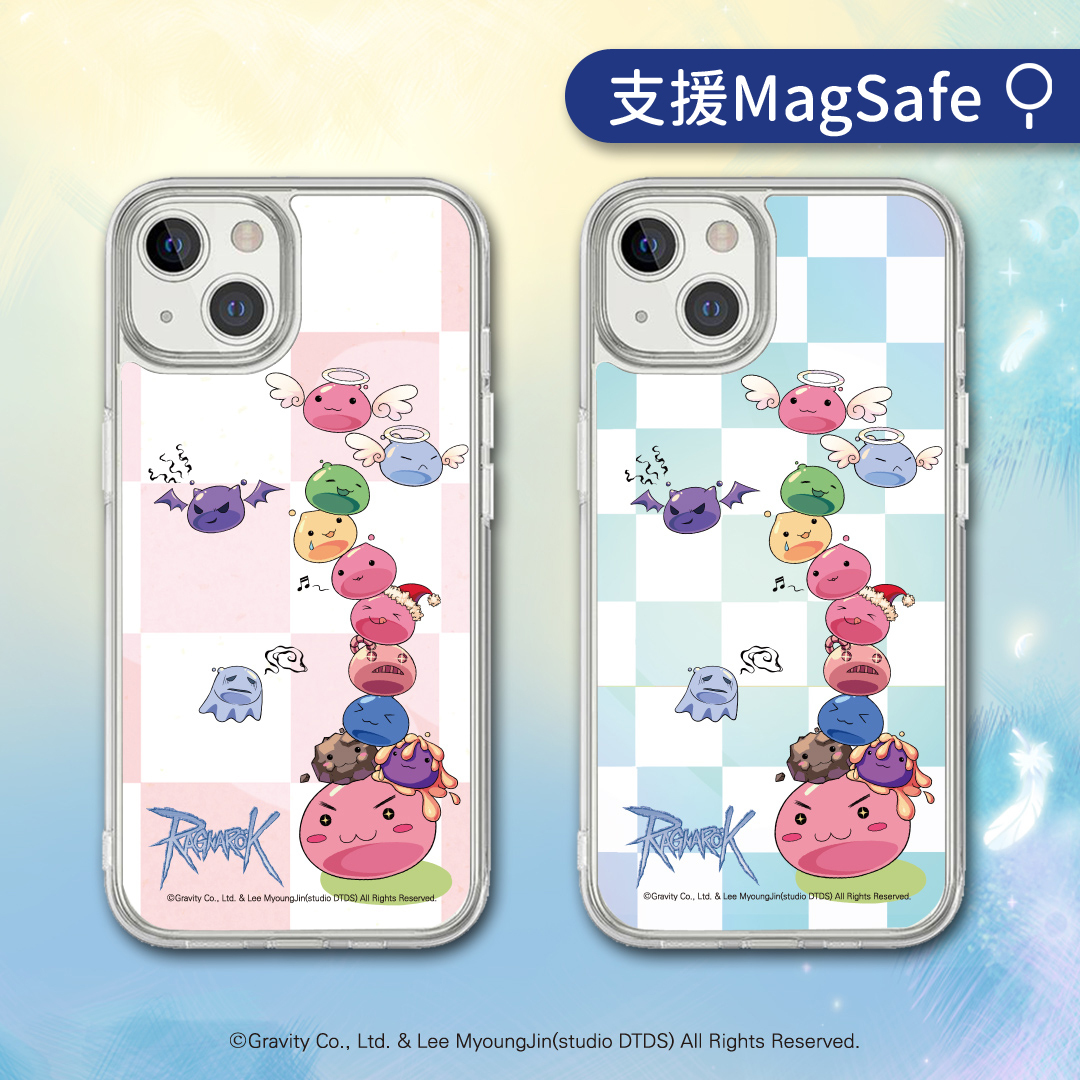 《RO仙境傳說》波利Apple Magsafe手機殼（藍/粉）