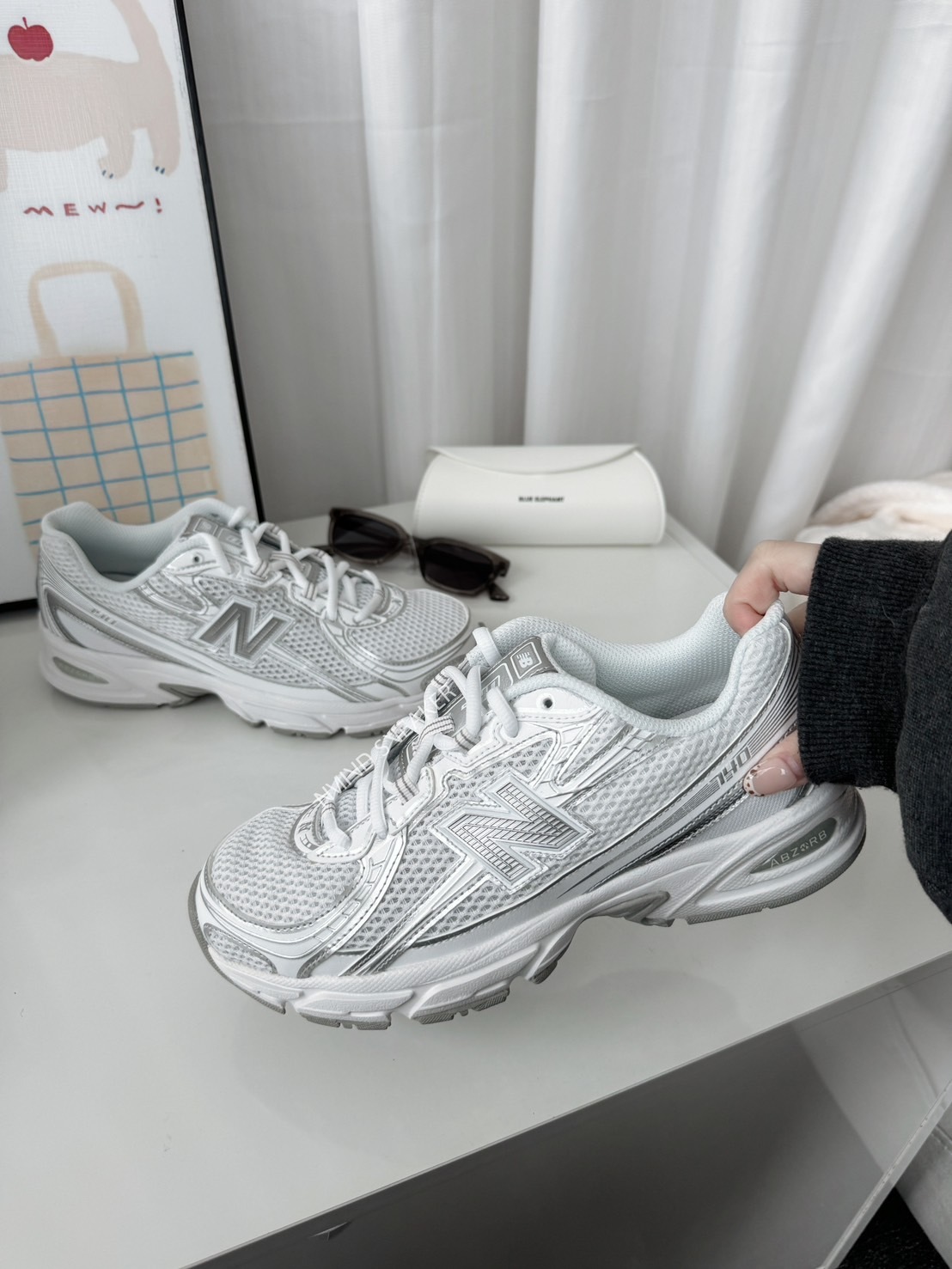 【白銀出品】 New Balance 740 Sneakers | White | FARFETCH BN