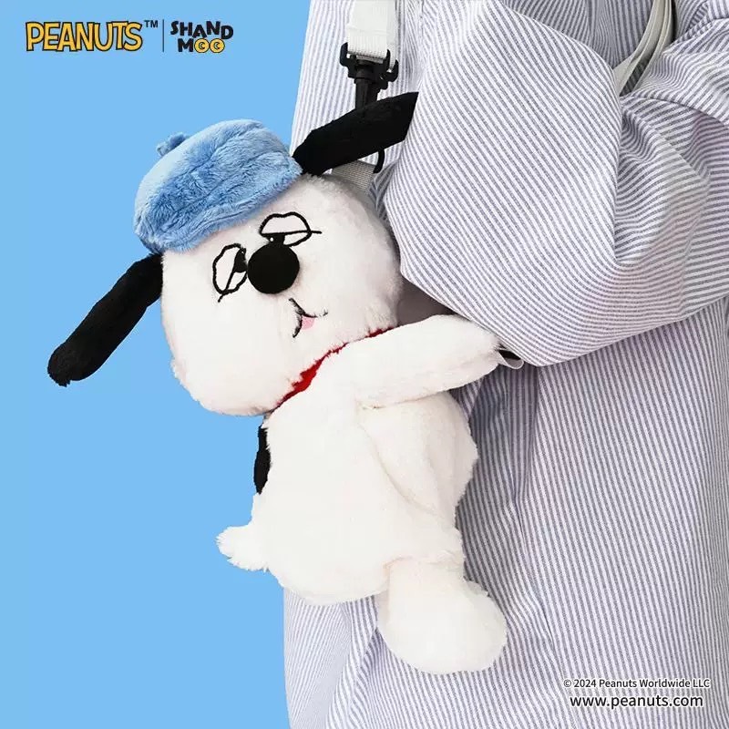 OLAF 歐拉夫 趴趴雙肩包 毛絨背包