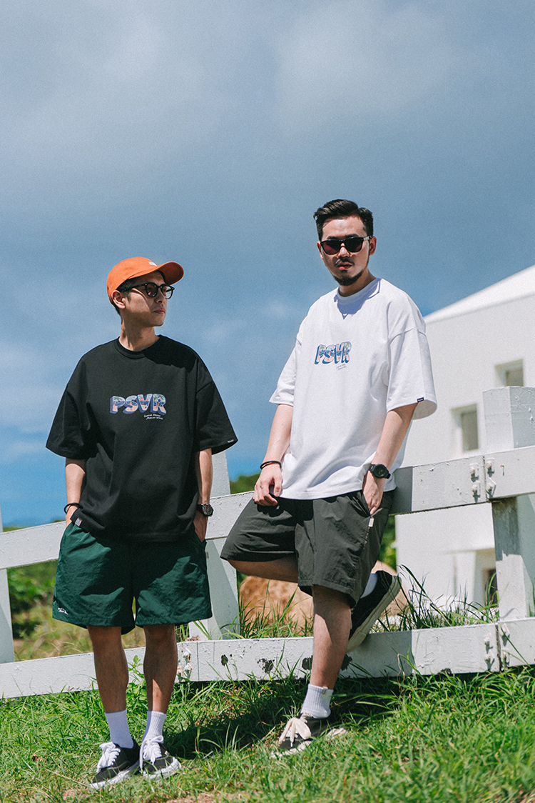 PERSEVERE 海洋圖短袖T恤 無膠感印刷 黑/白/淺灰 24 S/S Ocean Logo Graphic T-shirt