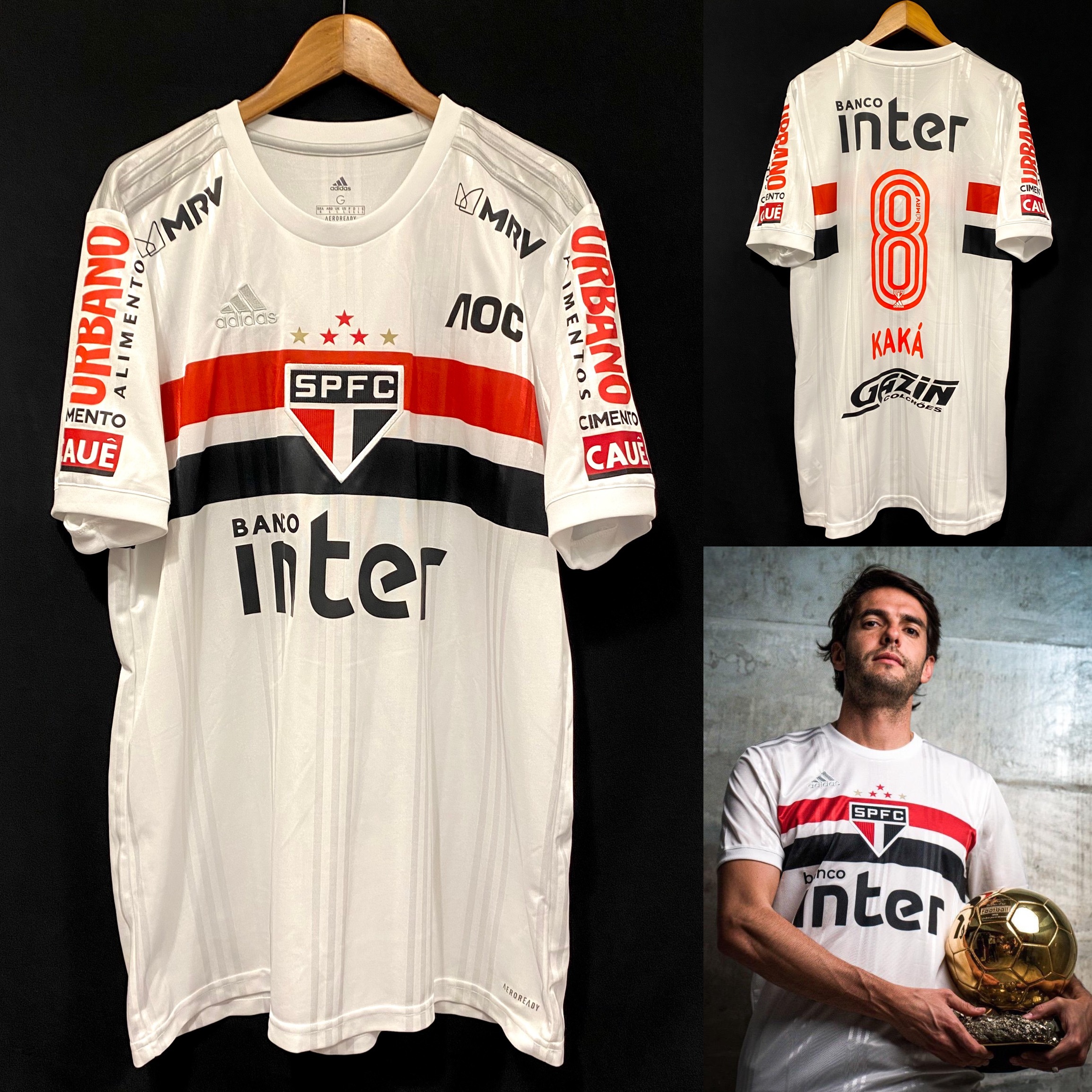 聖保羅 2021 Adidas 主場球衣 #8 KAKA