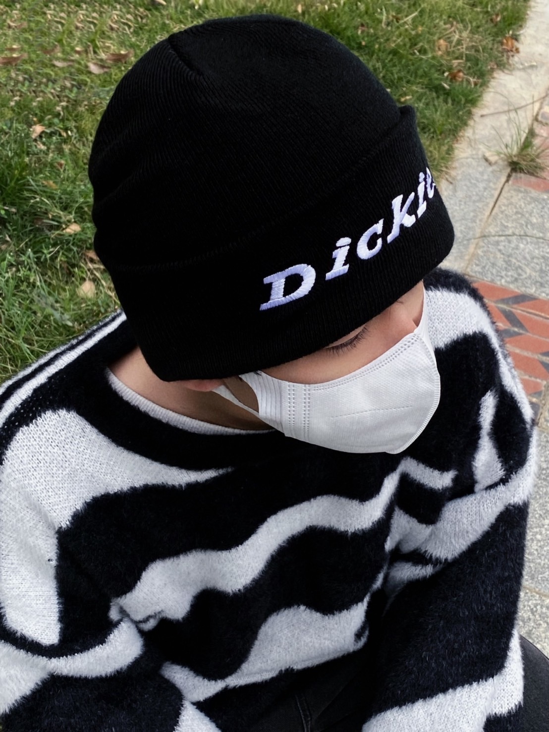 Dickies 針織堆堆毛帽 情侶同款（D251UQ234）