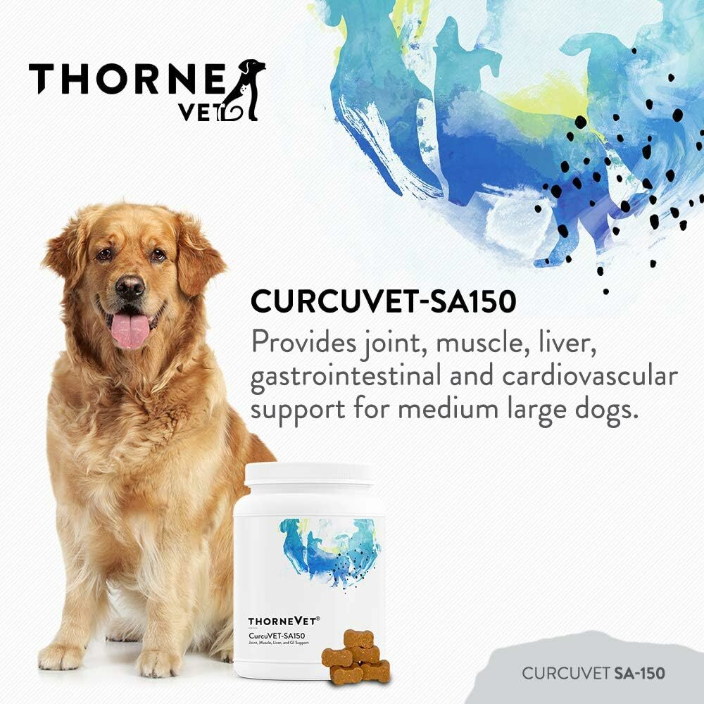 ThorneVet CurcuVET-SA150 90 Chews (Medium/ Large Dog)