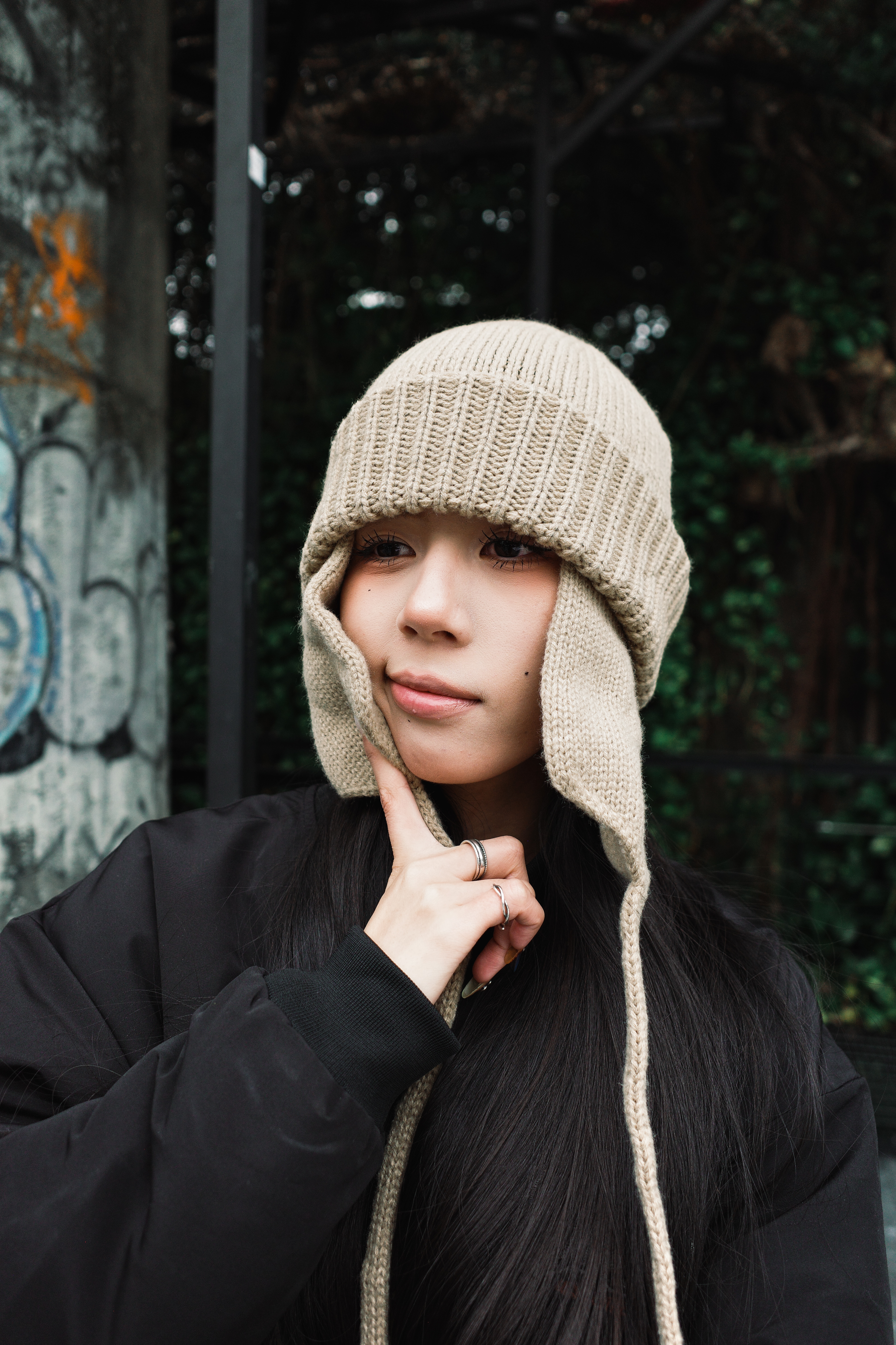 『Always_Good』護耳 針織 毛帽