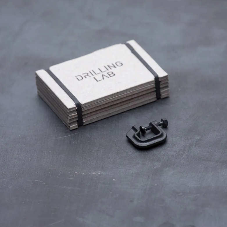 Drilling Lab CLAMP_EARRING_BLACK