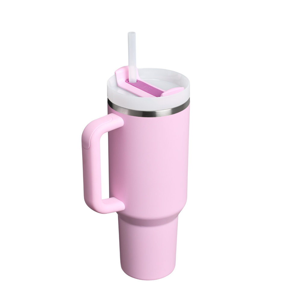STANLEY 冒險系列 吸管隨手杯2.0 1.18L / 春櫻粉