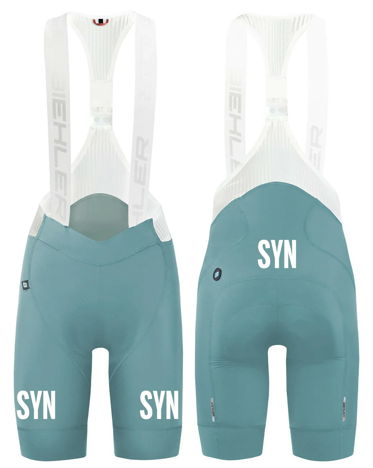 SYN Biehler 女款車褲 Syndicate Pro Bib Shorts Blue Rain /雨藍