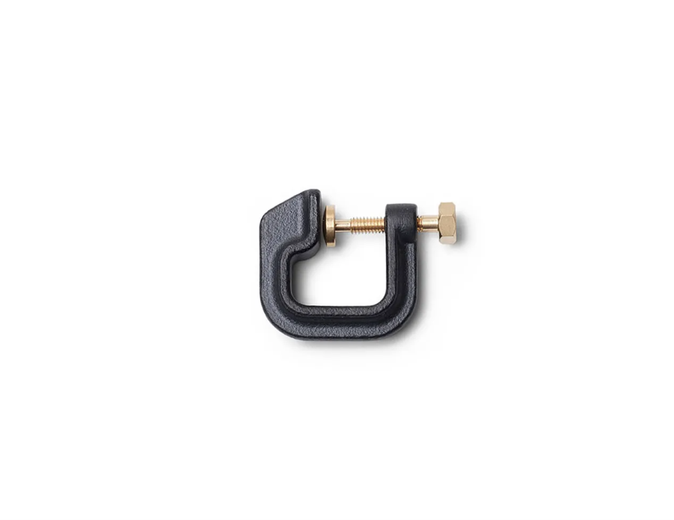 Drilling Lab CLAMP_EARRING_BLACK/GOLD