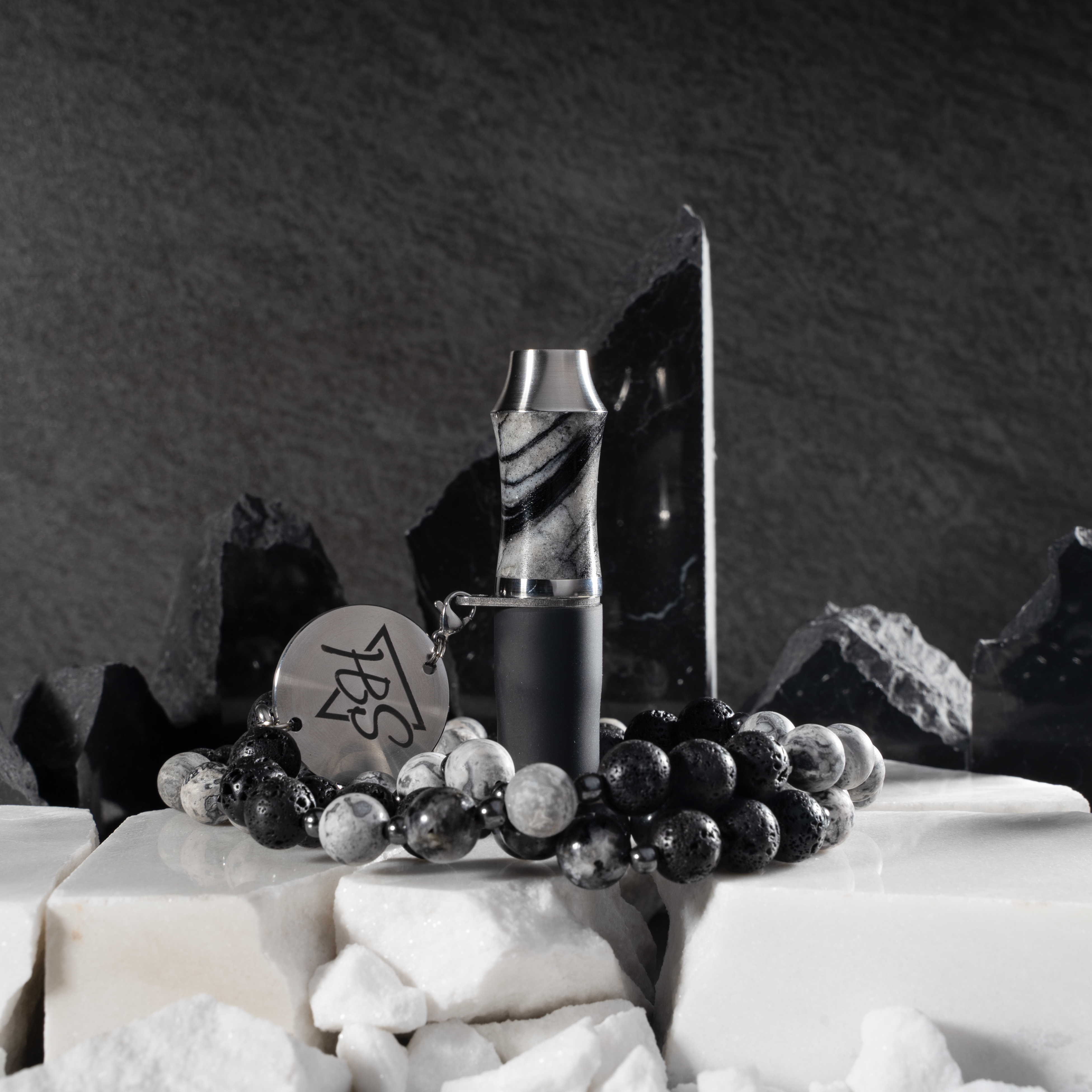 Special Hookah Mouthtip Silver Wave V2