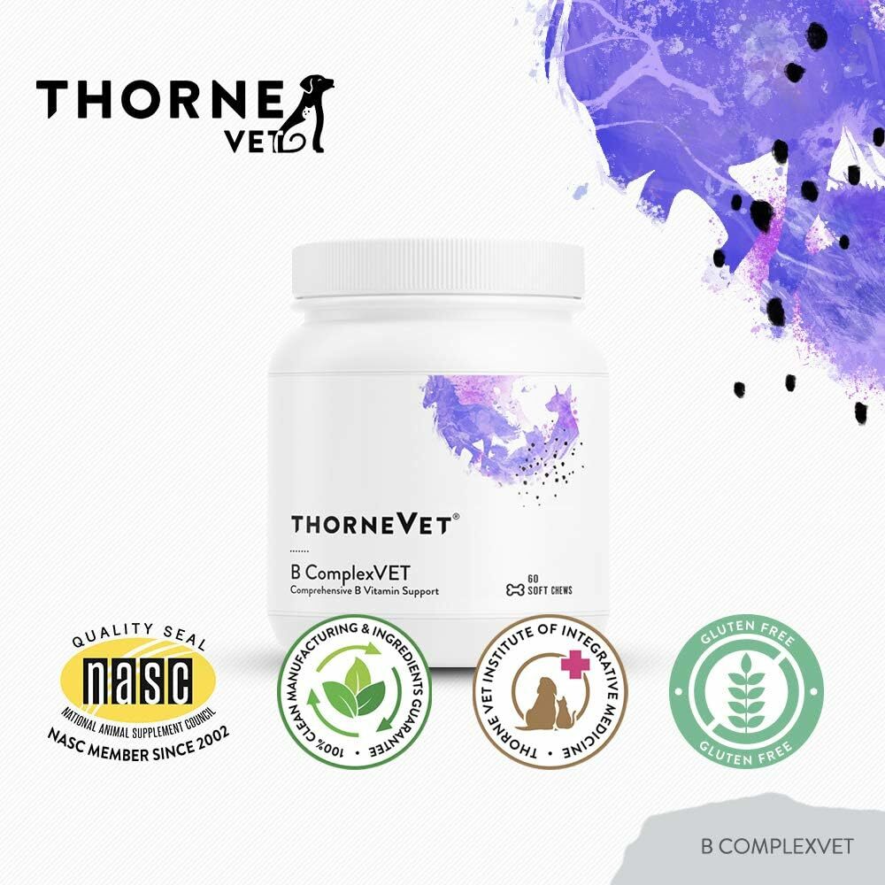 ThorneVet B ComplexVet 60 Soft Chews (Cats & Dog & Horse)