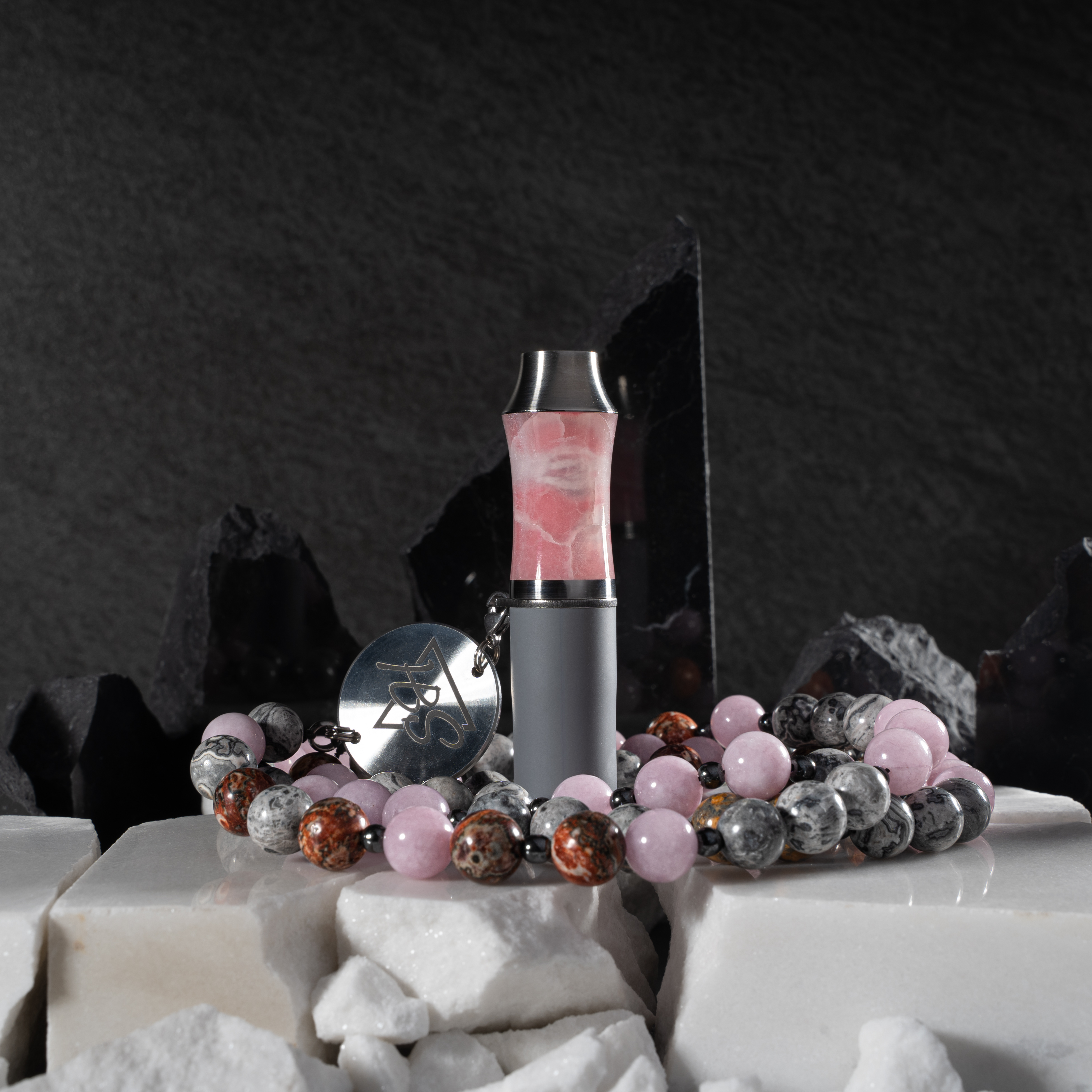 Special Hookah Mouthtip Pink Onyx V2