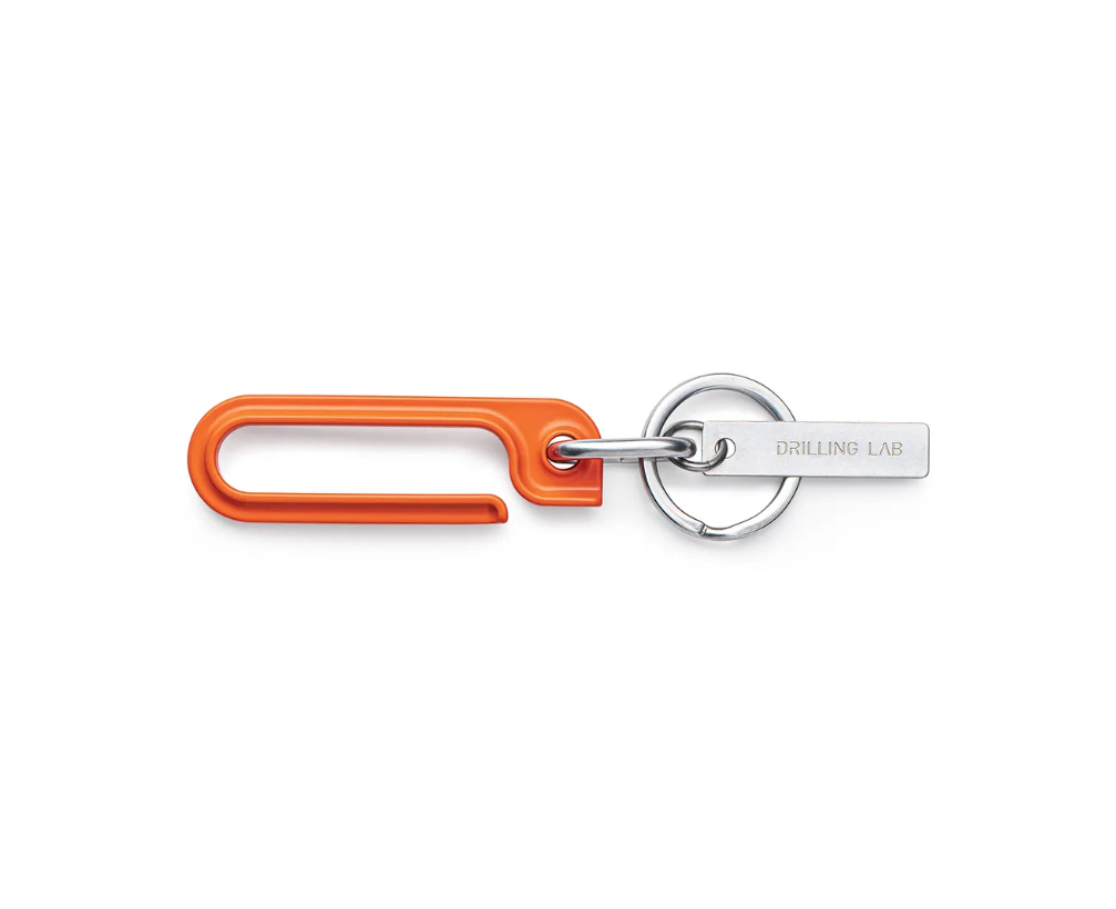 Drilling Lab Framework_Key Chain_Coating Orange