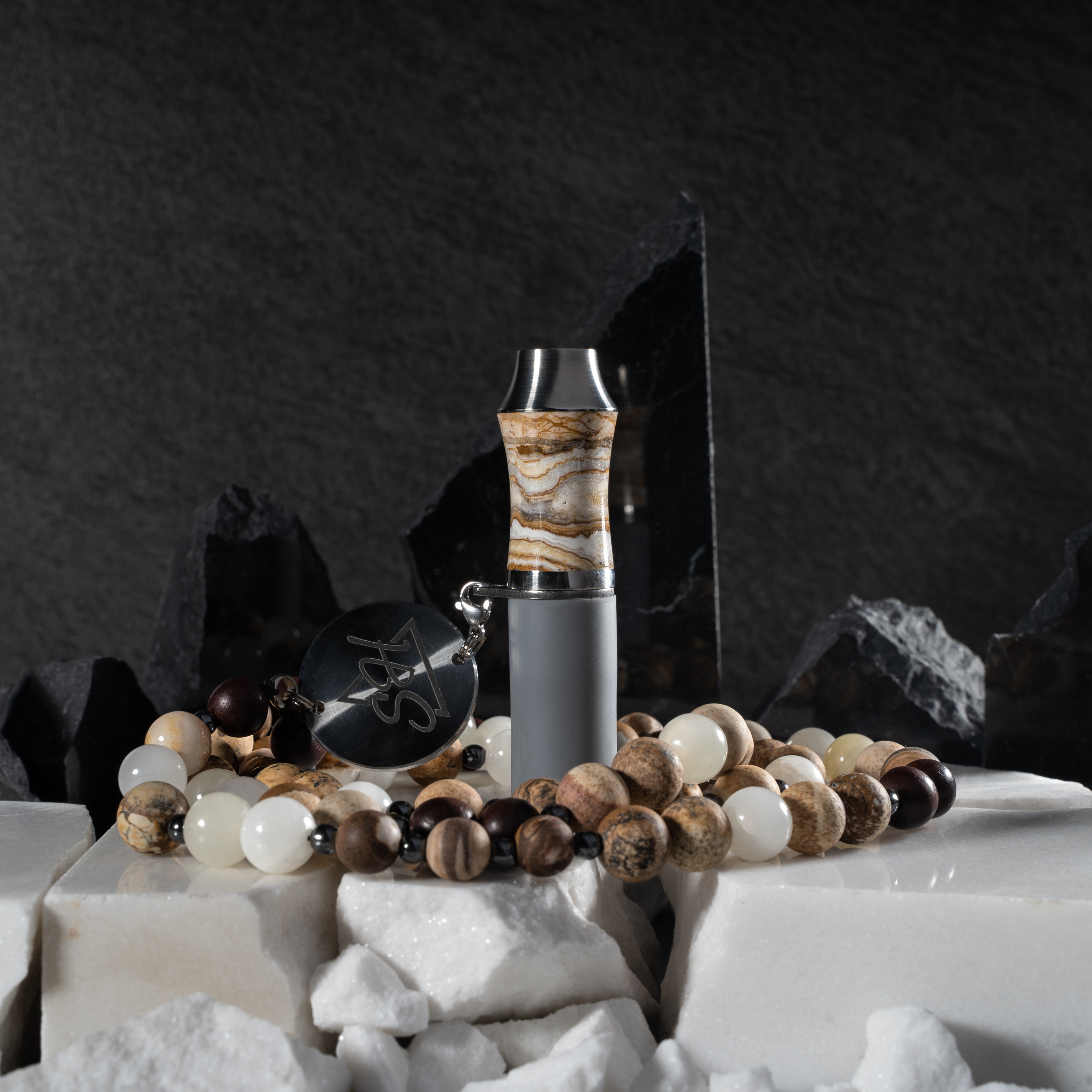 Special Hookah Mouthtip Travertin Nute V2