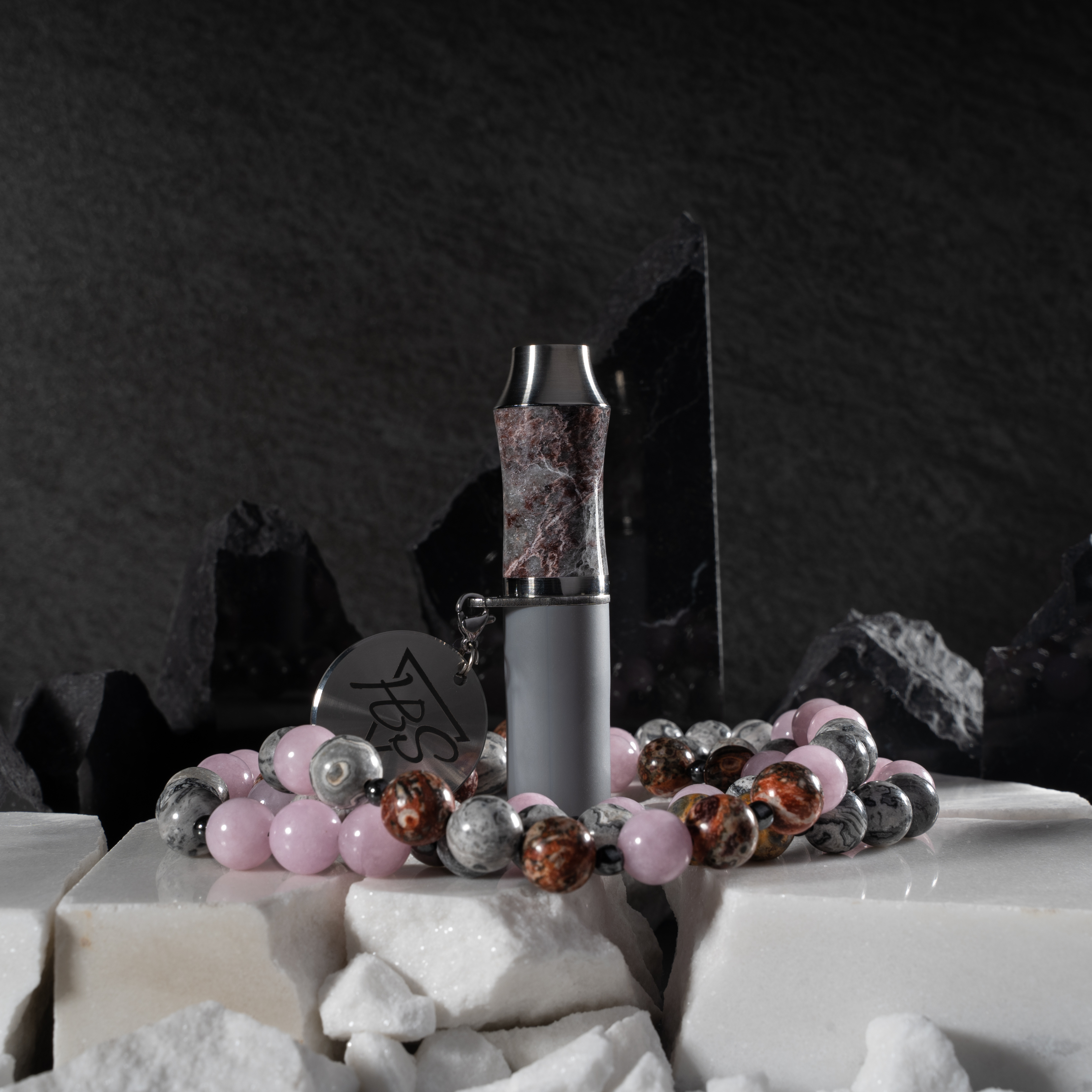 Special Hookah Mouthtip Marble Salome V2