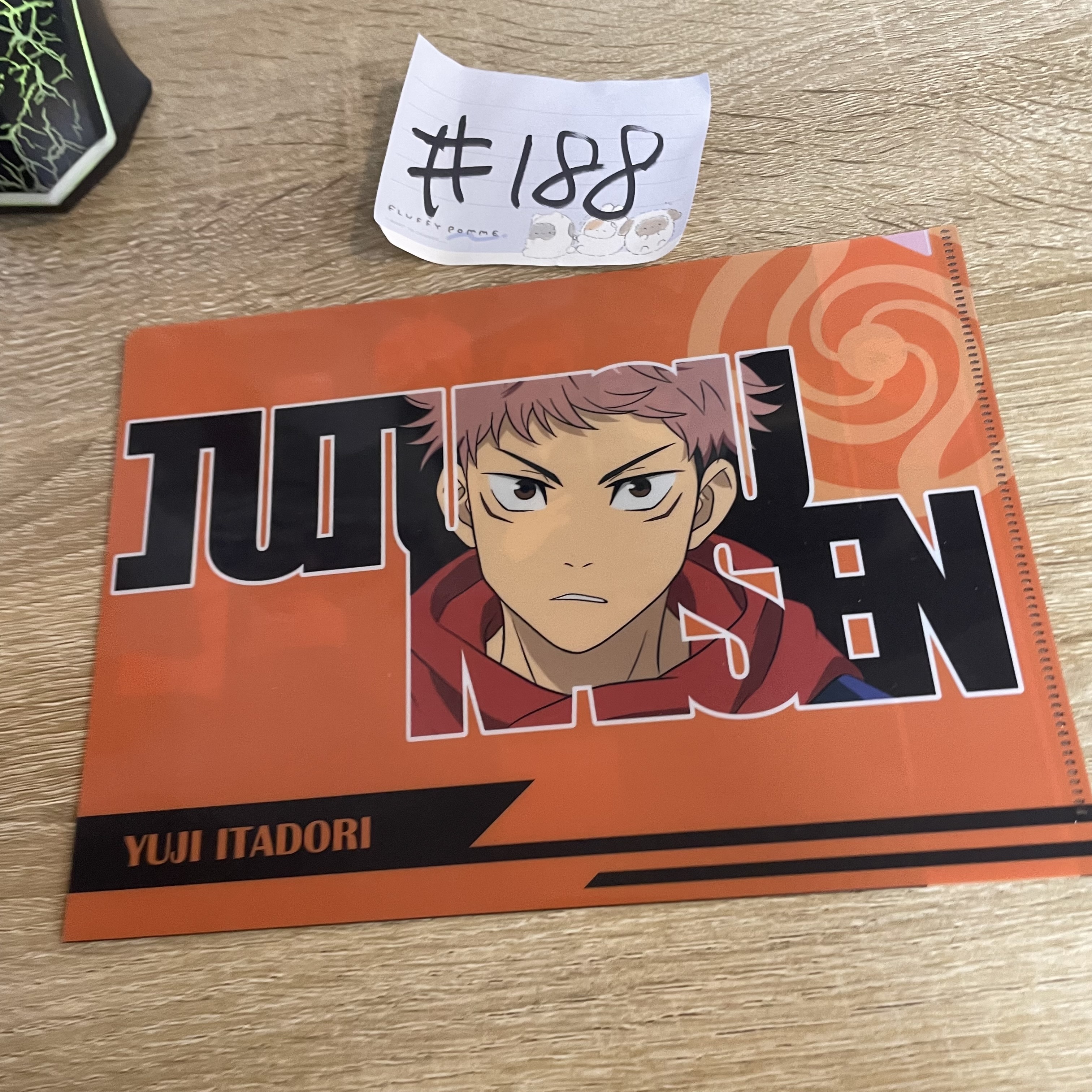 咒術迴戰 虎杖 MINI FILE#188