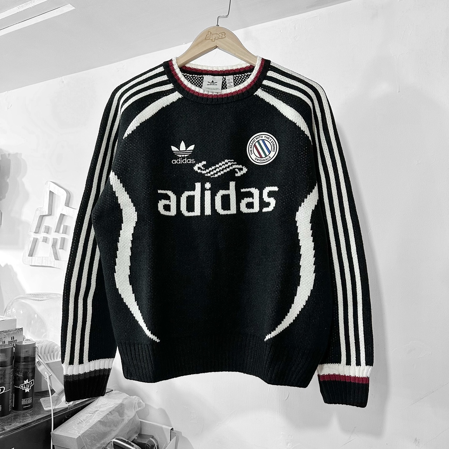 Adidas Originals ADICOLORADC FW24 BC CREW 復古圓領針織衛衣 四色 JL8365