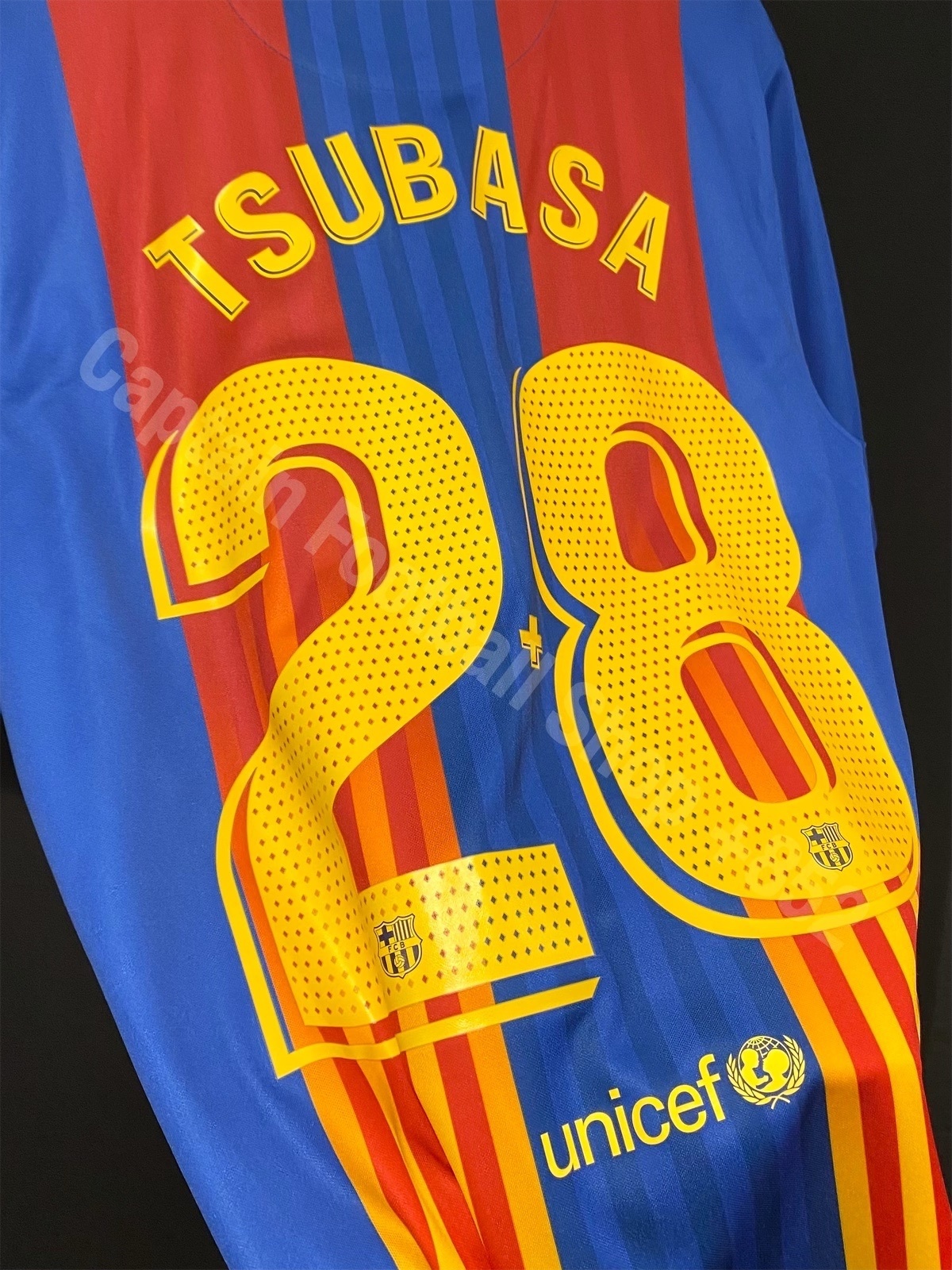 FC Barcelona Tsubasa ユニフォーム 90 Lサイズ NIKE TSUBASA FC BARCELONA HOME JERSEY 2018/19