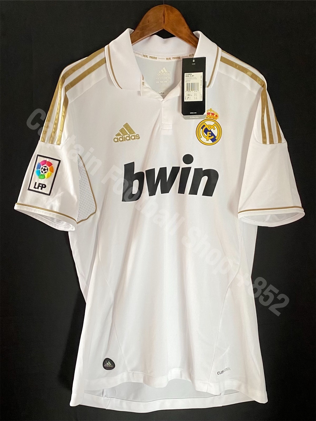 (BNWT) Real Madrid 2011-2012 Adidas Home Shirt #7 RONALDO