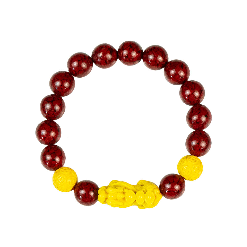 【菩提居】雄黃硃砂貔貅手鍊*1入